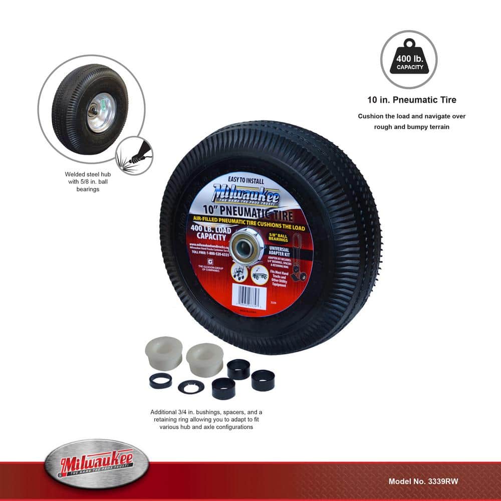 10 in. Pneumatic Tire - Hercitys