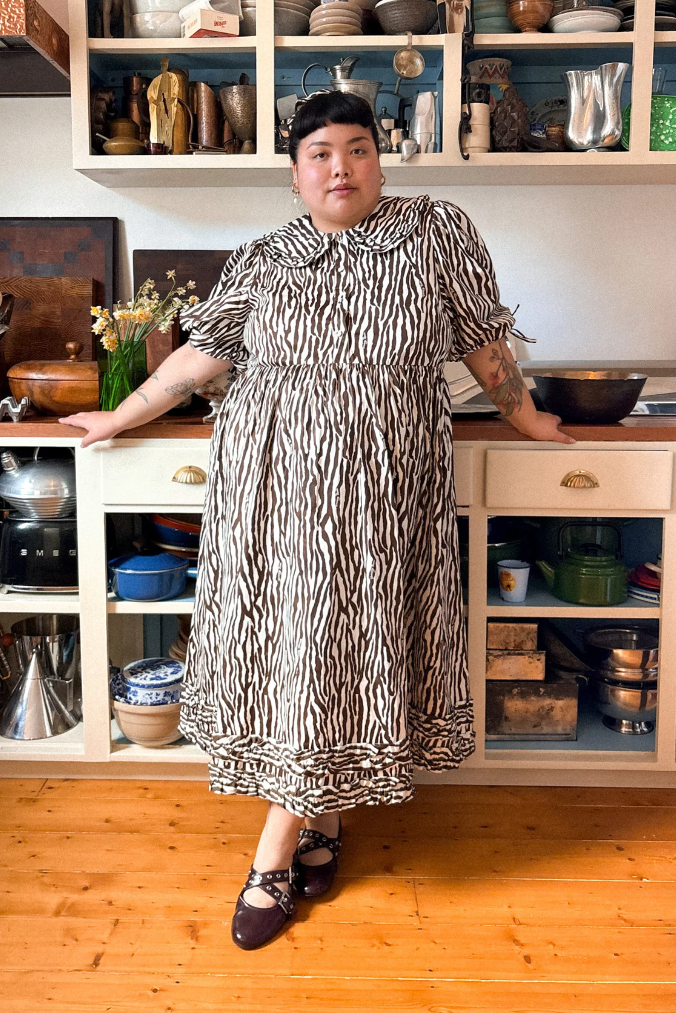 DOTTIE DRESS - ZEBRA - Hercitys