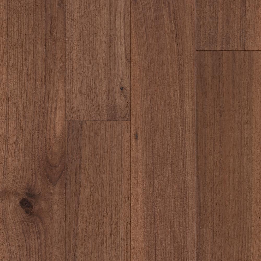 Vanet Lane Walnut 0.28 in. T x 6.5 in. W Waterproof Hand Scraped Engineered Hardwood Flooring (21.8 sq.ft./case) - Hercitys