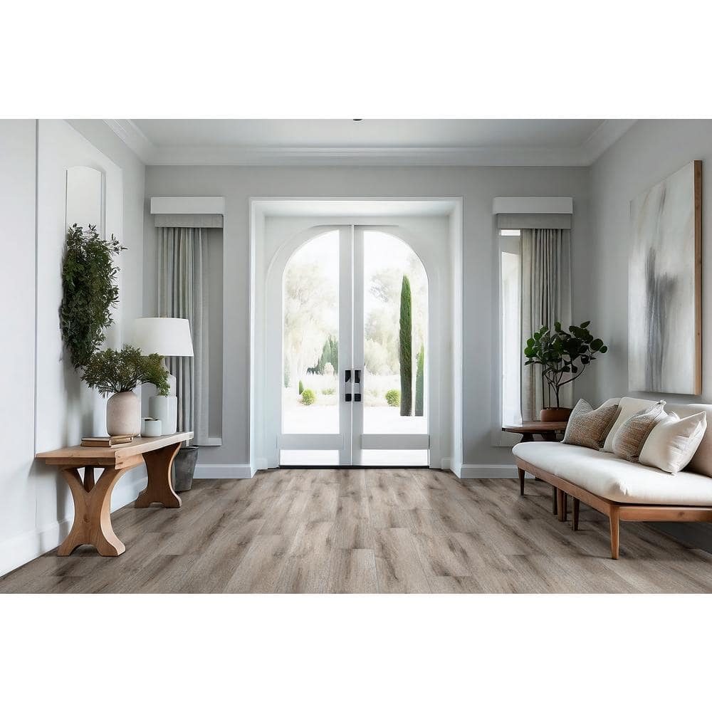 Lancaster Breeze 8 mm T x 7 in. W Waterproof Laminate Wood Flooring (20.5 sqft/case) - Hercitys