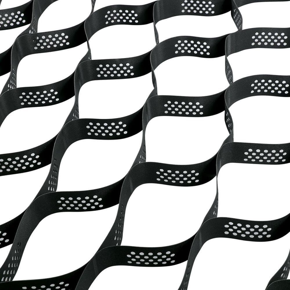 Ground Grid 1885 lbs. per sq.ft. Load Geo Grid 3 in. Hx25 ft. L x 9.5 ft. W Permeable Stabilization System Plastic Paver - Hercitys