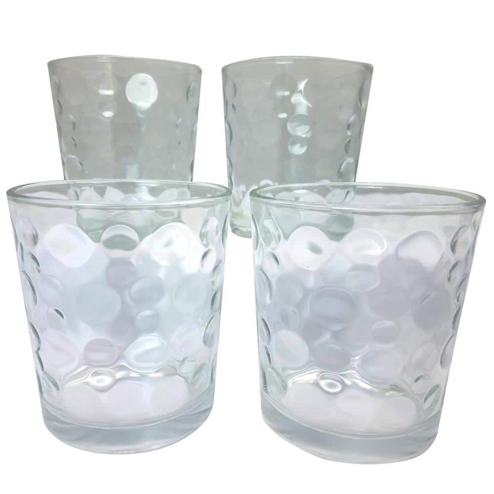 Great Foundations 4-Piece Glass Tumbler Set - Hercitys