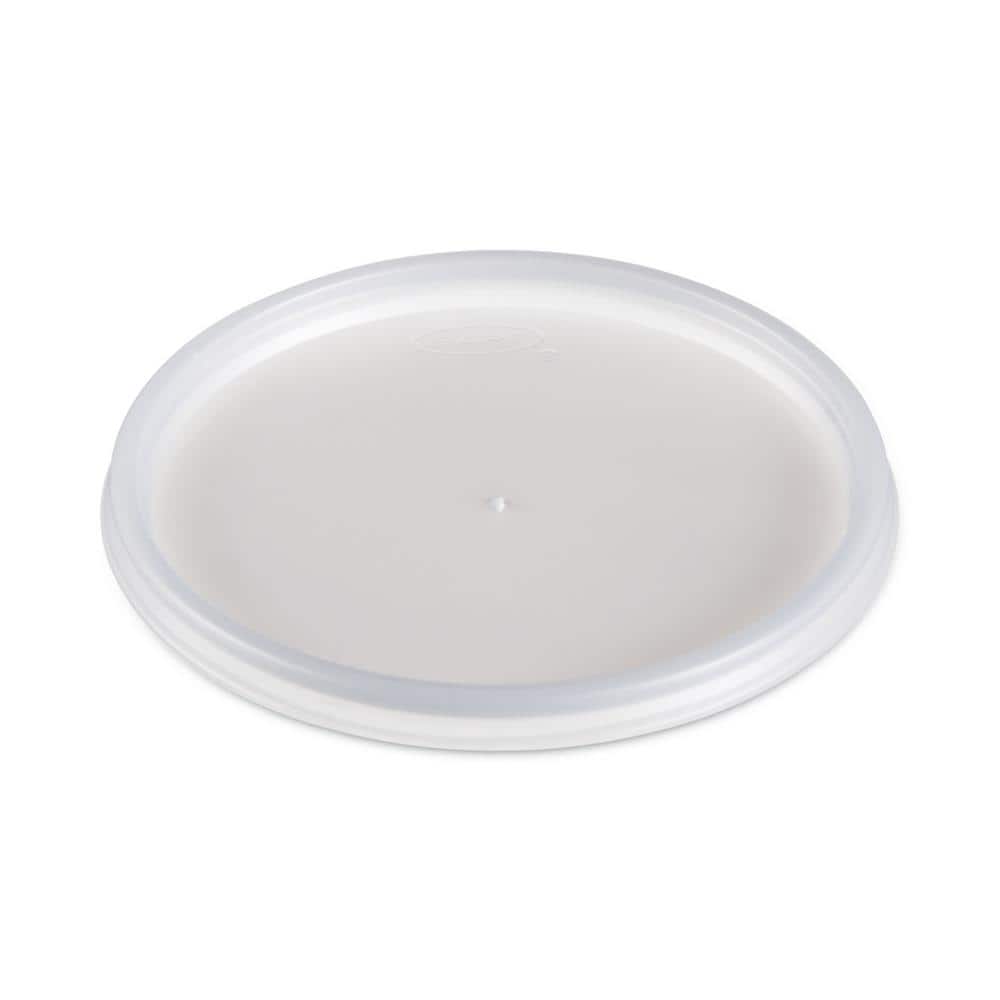 Translucent Vented Plastic Lids for 6-32 oz. Foam Cups Bowls and Containers (1000 per Carton) - Hercitys