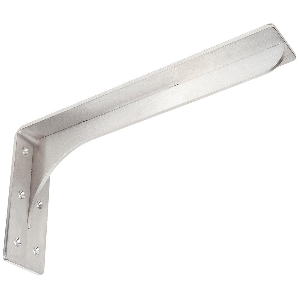 Sutherland 14 in. x 3 in. x 7 in. Stainless Steel Bench Bracket - Hercitys