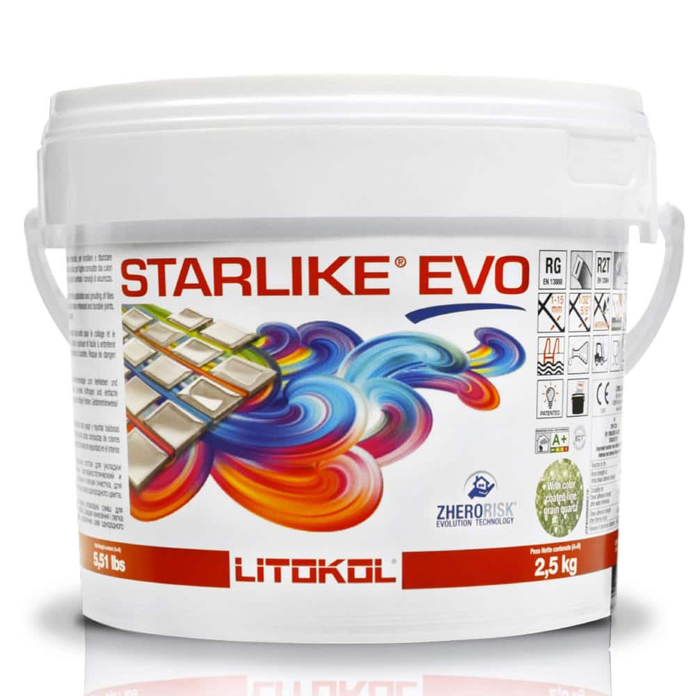 Starlike EVO Epoxy Grout 113 Neutro Base for Metallic Color 2.5 kg – 5.5 lbs. - Hercitys