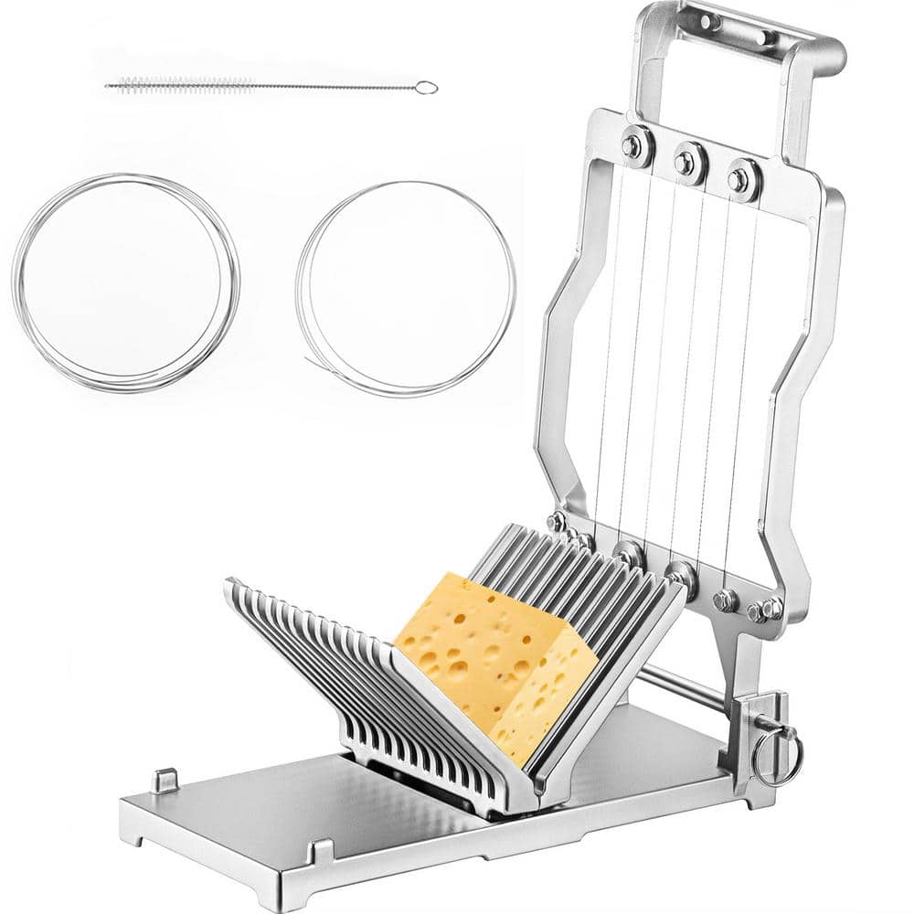 Cheese Cutter with Wire 1 cm and 2 cm Cheeser Butter Cutting Blade Replaceable Cheese Slicer Wire - Hercitys