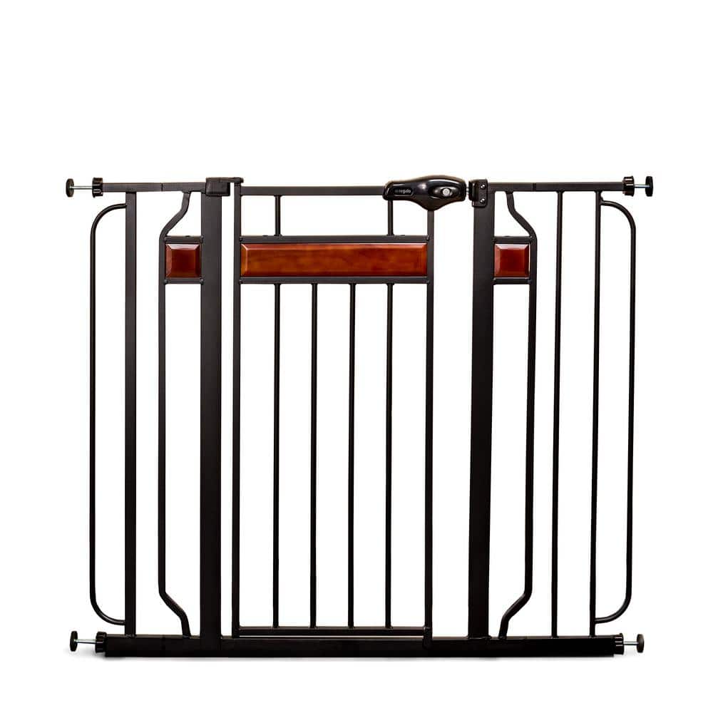 Home Accents 37 in. Extra-Tall Metal Walk-Through Safety Gate - Hercitys