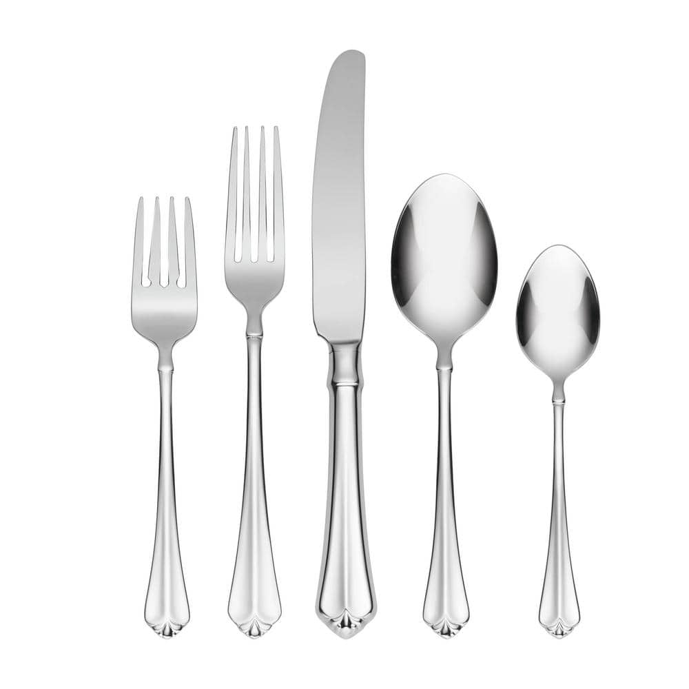Julliard 20-Piece Silver 18/10 Stainless Steel Flatware Set (Service For 4) - Hercitys