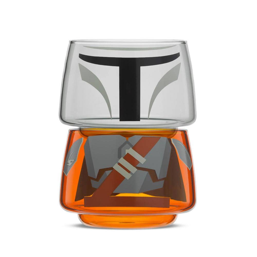 Mandalorian Stackable Glasses 8 oz. - Hercitys