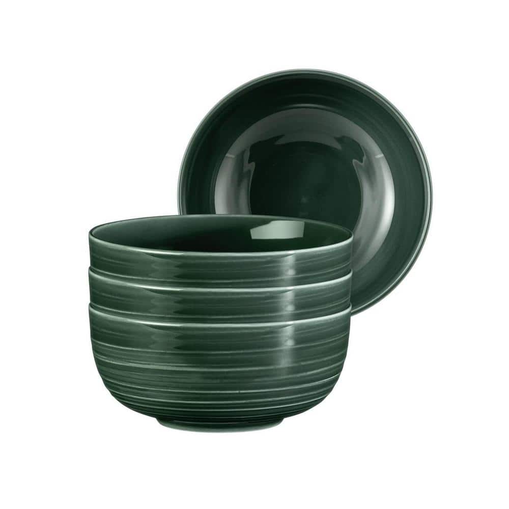 Terra Bowl 6 Inch, Green, Set of 4 - Hercitys