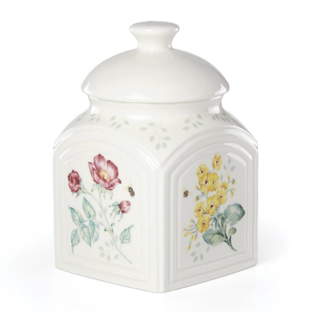 Butterfly Meadow 3 -Piece Porcelain Canister Set - Hercitys