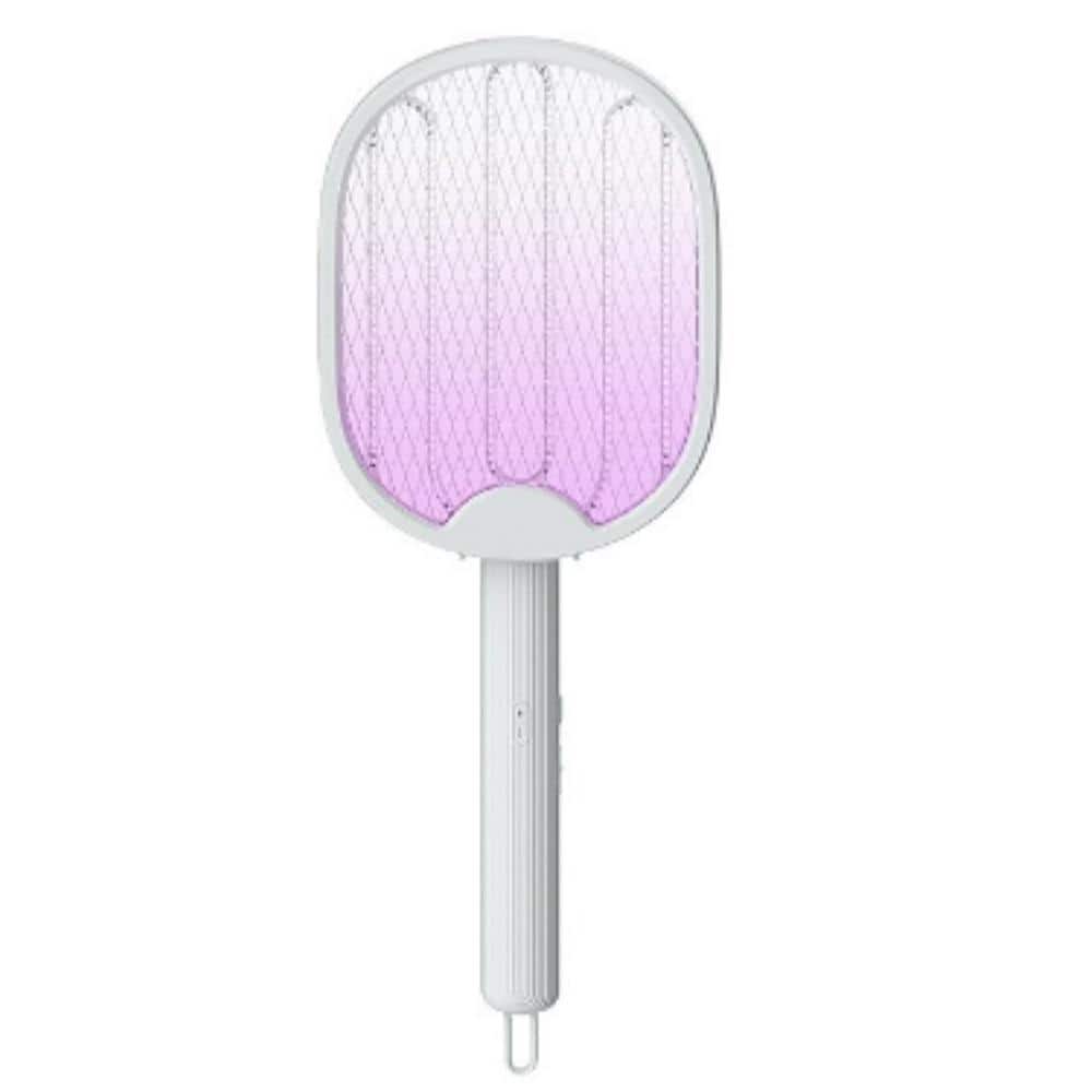 Indoor 4-in-1 Foldable Electric Mosquito Killer 3000-Volt Fly Swatter Trap USB Rechargeable Mosquito Racket Bug Zapper - Hercitys