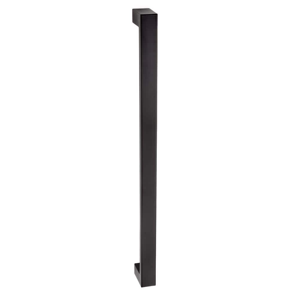 Architectural 16 in. (406 mm) Center-to-Center Modern Matte Black Appliance Pull - Hercitys