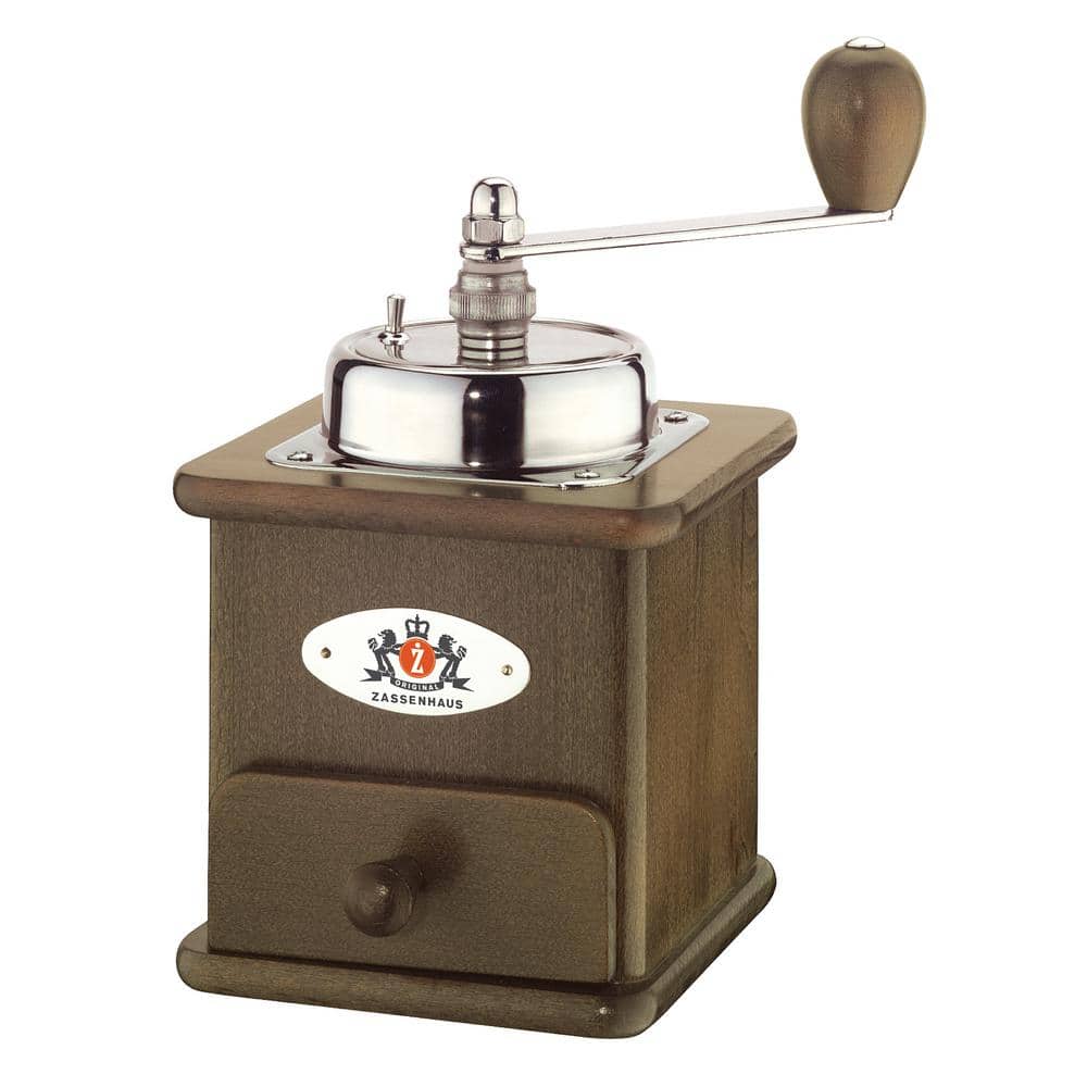 Brasilia Dark Beechwood Manual Coffee Mill - Hercitys