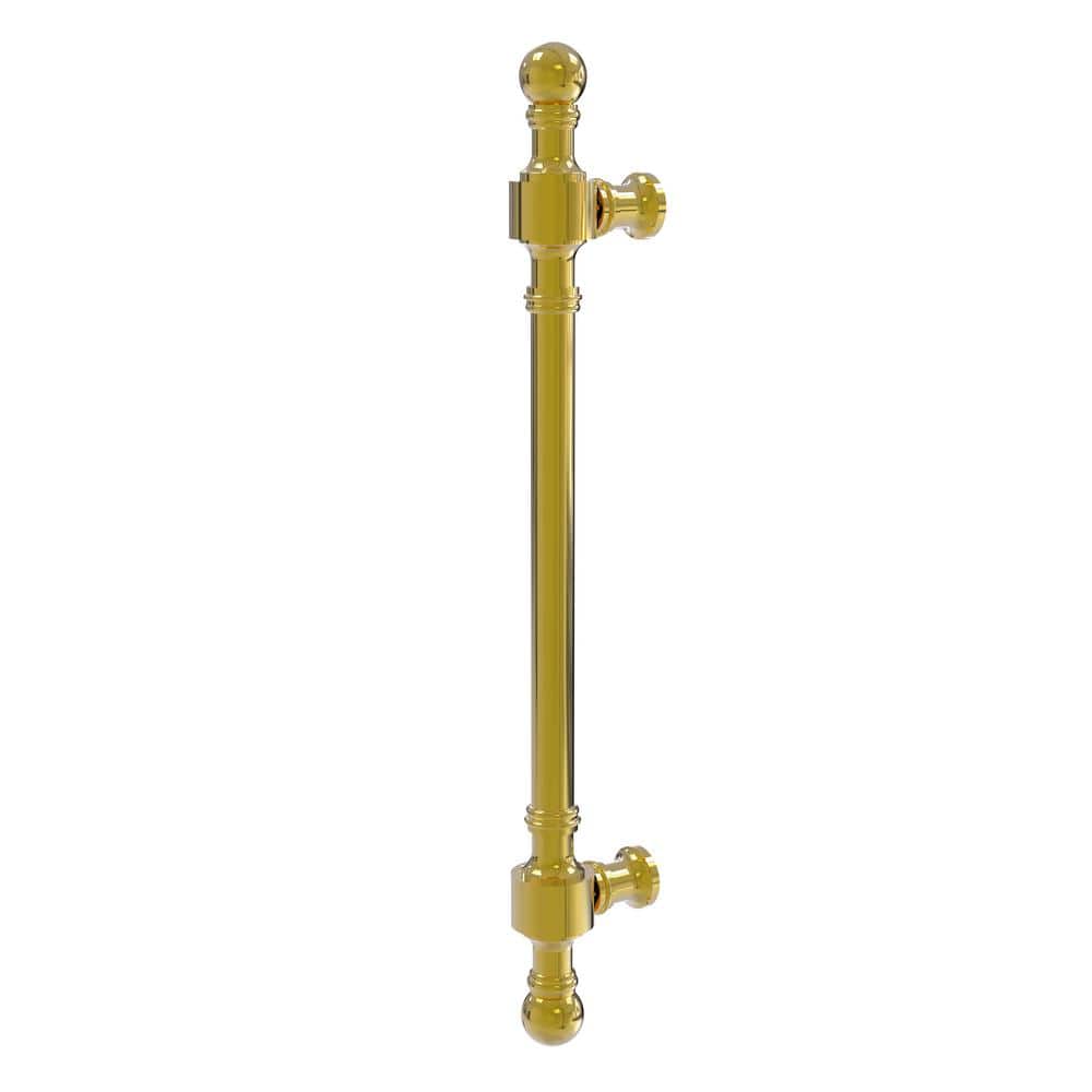 Retro Wave Collection 8 in. Center-to-Center Door Pull in Polished Brass - Hercitys