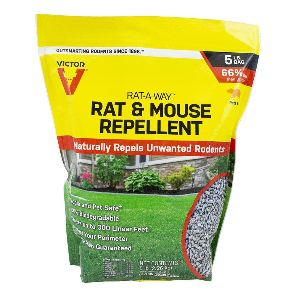 Rat-A-Way 5 lbs. Rat and Mouse Repellent Granules - Hercitys