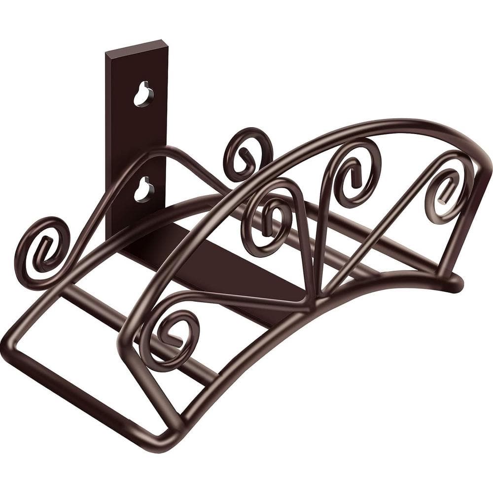 Wall Mount Garden Hose Holder, Heavy-Duty Water Hose Holder Durable Metal Hose Hanger - Hercitys