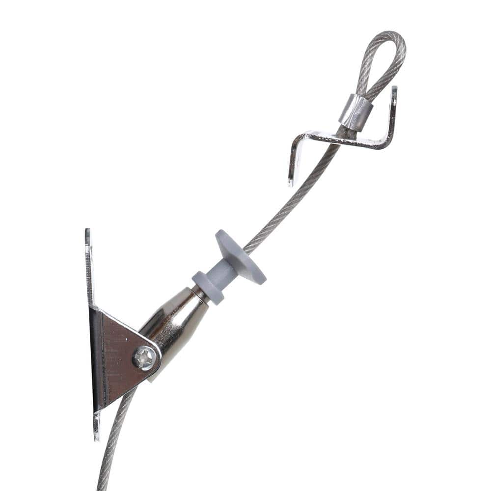 Hinged Metal Anti-Tip Furniture Anchors, (2-Pack) - Hercitys