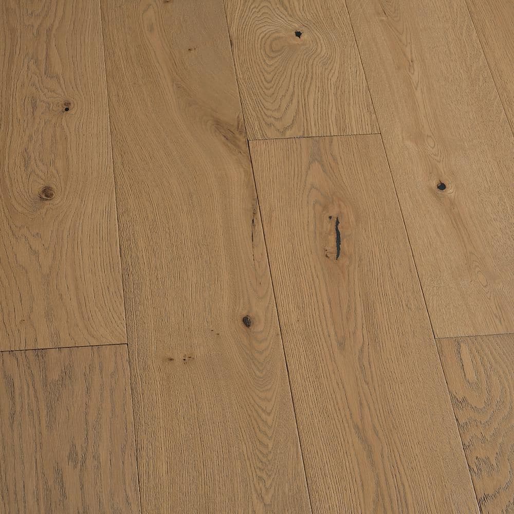 Sunset Cliffs French Oak 1/2 in.T x 7.5 in.W Tongue & Groove Wirebrushed Engineered Hardwood Flooring(1399.2 sq.ft./plt) - Hercitys