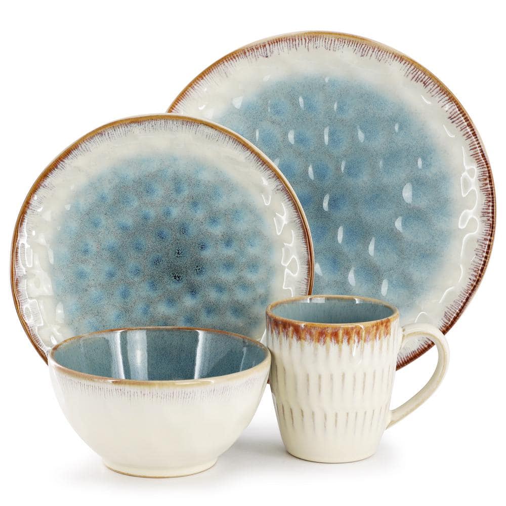 Leann 16 Piece Stoneware Dinnerware Set (Service for 4) - Hercitys