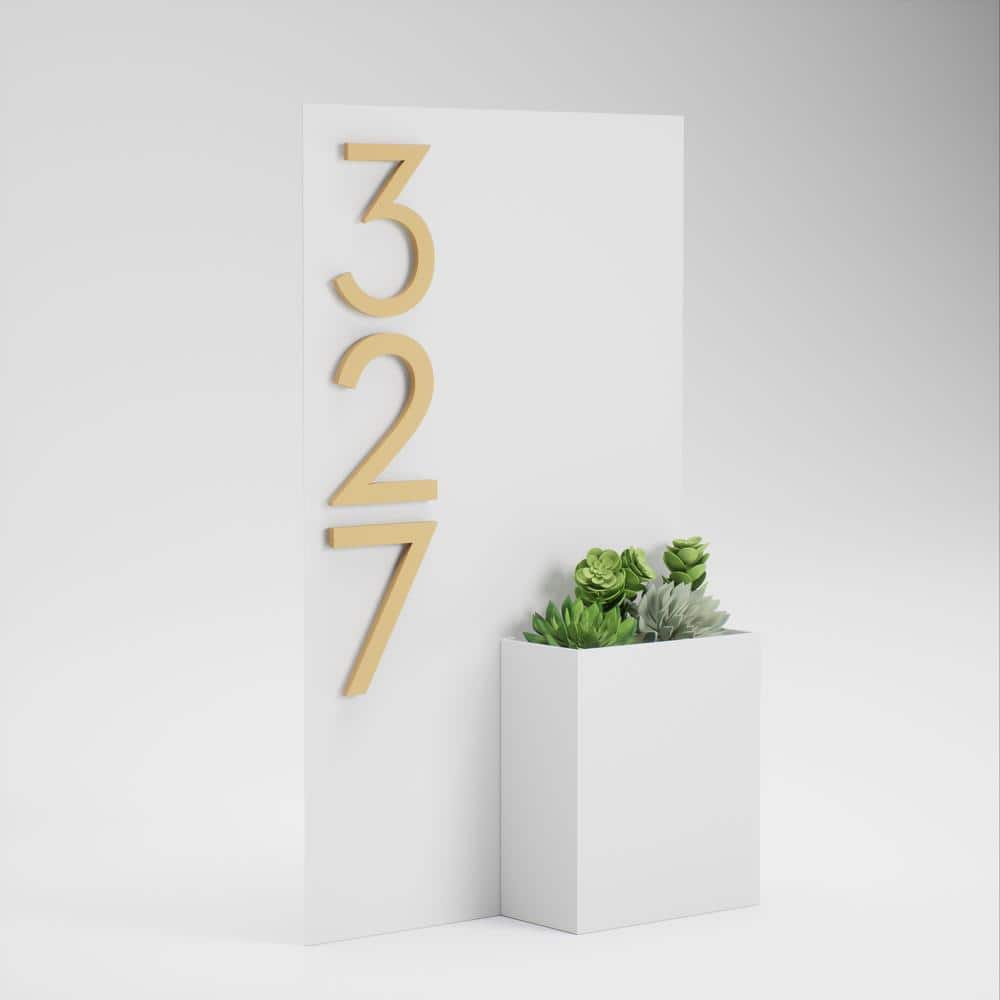 Curb Appeal Rectangle Address Planter - Hercitys