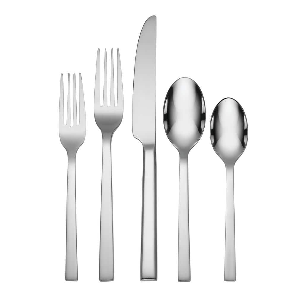 Chef’s Table 20-Piece Silver 18/0-Stainless Steel Flatware Set (Service For 4) - Hercitys