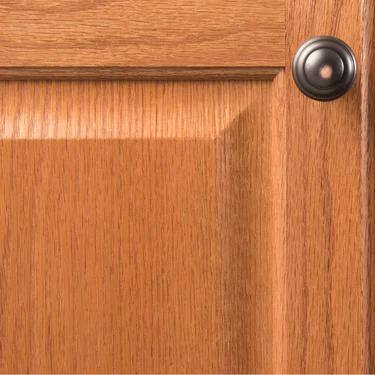 Zephyr Collection Knob 1-1/4 in. Diameter Matte Black Finish Modern Zinc Cabinet Knob (10-Pack) - Hercitys