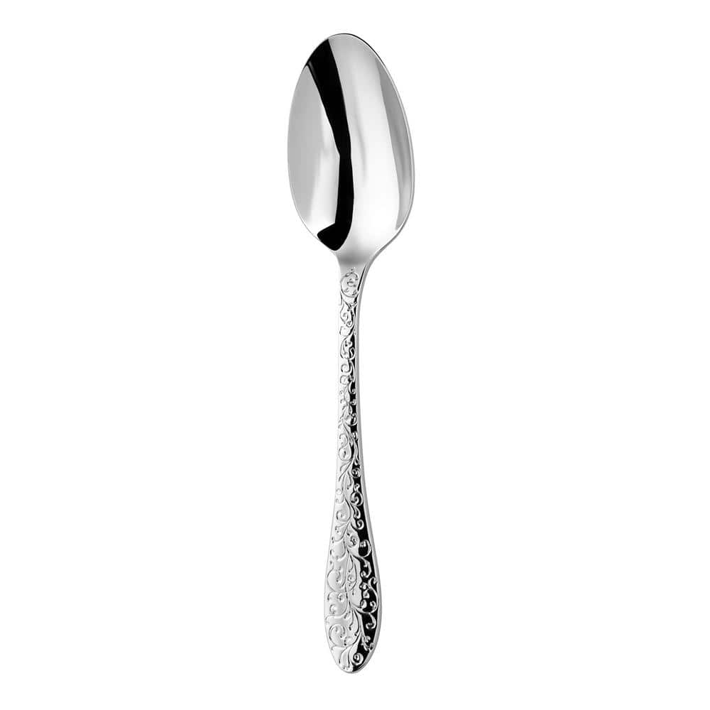 Ivy Flourish 18/10 Stainless Steel Tablespoon/Serving Spoons (Set of 12) - Hercitys