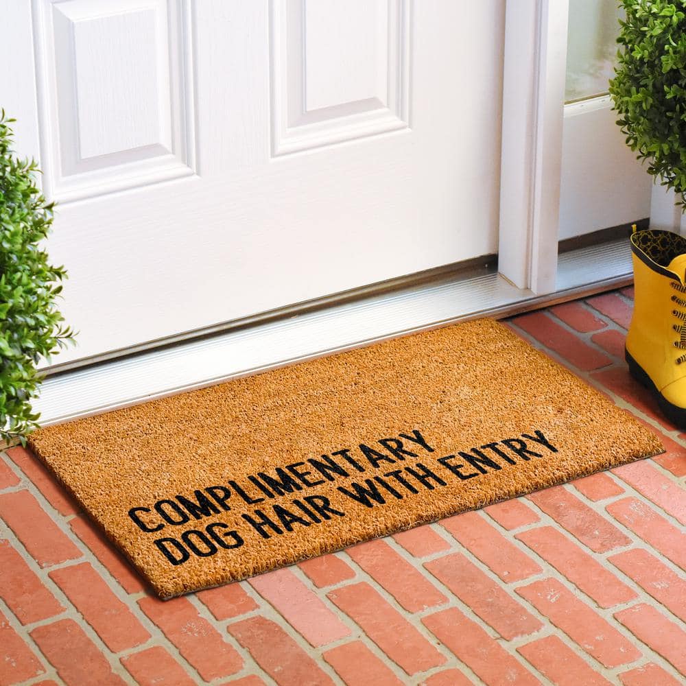 Complimentary dog hair with entry Doormat 36″ x 72″ - Hercitys