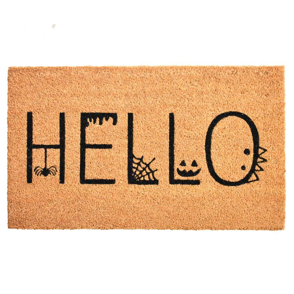 Spooky Hello Doormat 24″ x 36″ - Hercitys