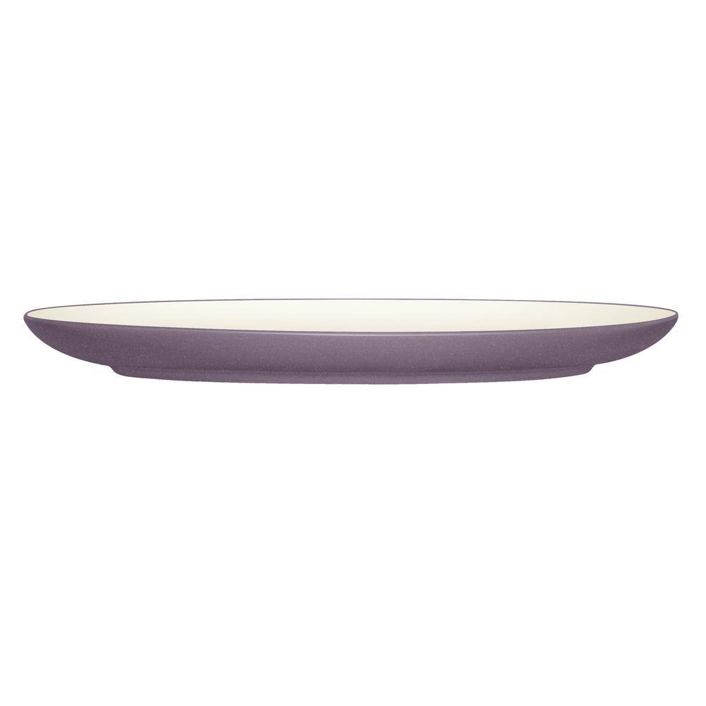 Colorwave Plum 16 in. (Purple) Stoneware Oval Platter - Hercitys