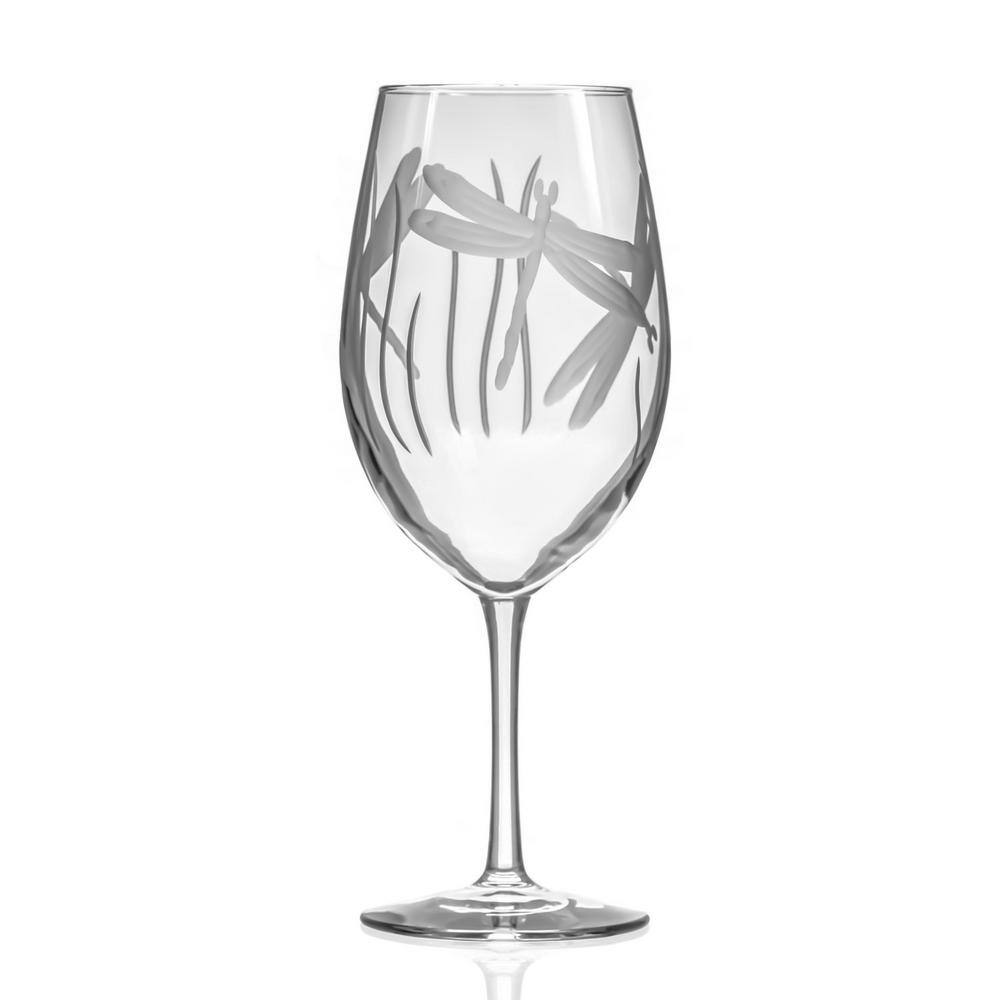 Dragonfly 18 oz. All Purpose Wine Glasses – Set of 4 - Hercitys