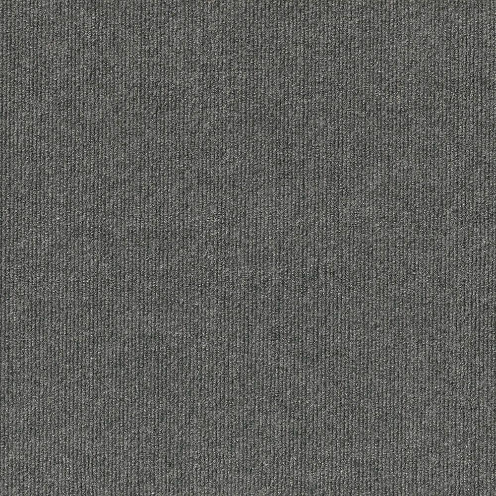 Abenake – Gray Residential 18 x 18 in. Peel and Stick Carpet Tile Square (22.5 sq. ft.) - Hercitys