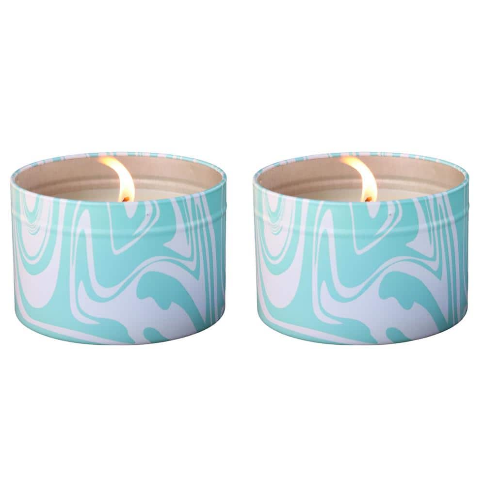 Mosquito Repellent Candle,7ft. Radius Protection, Children and Pet Safe, Upto 30 Hours, Essential Oils, 11oz(2 Pack) - Hercitys