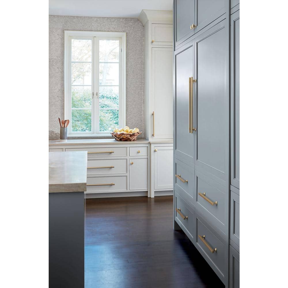 Everett 12 in. (305mm) Modern Champagne Bronze Bar Appliance Pull - Hercitys