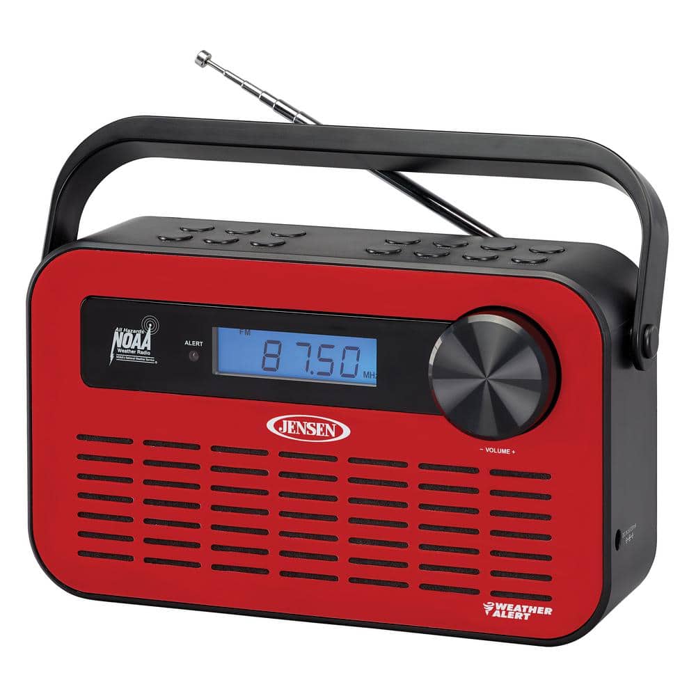 Portable Digital AM/FM Weather Radio with Weather Alert - Hercitys
