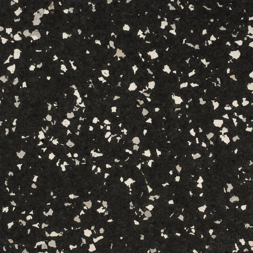 Eco-Lock Cross-Training Nerves of Steel 24 in. x 24 in. x 0.3 in. Rubber Gym Flooring Tiles (25.7 sq. ft.) (6-Pack) - Hercitys