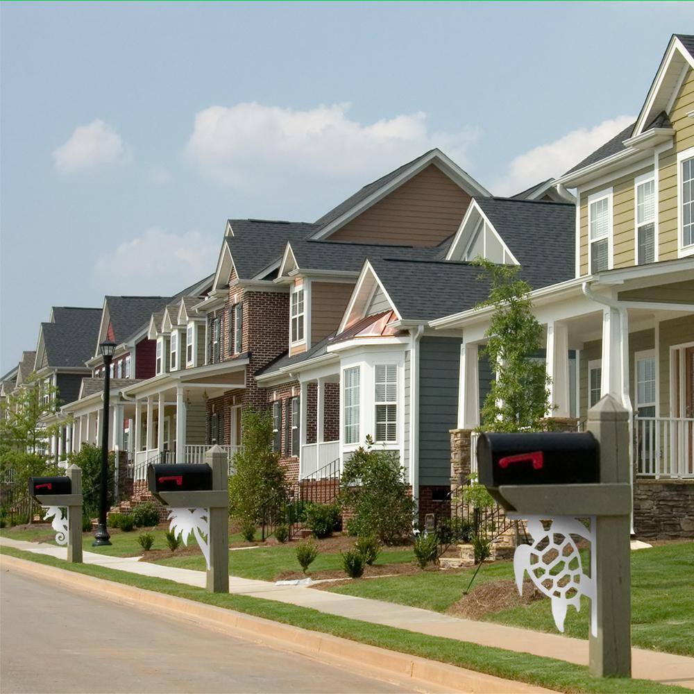 Decorative 16 in. Paintable PVC Flamingo Mailbox or Porch Bracket - Hercitys