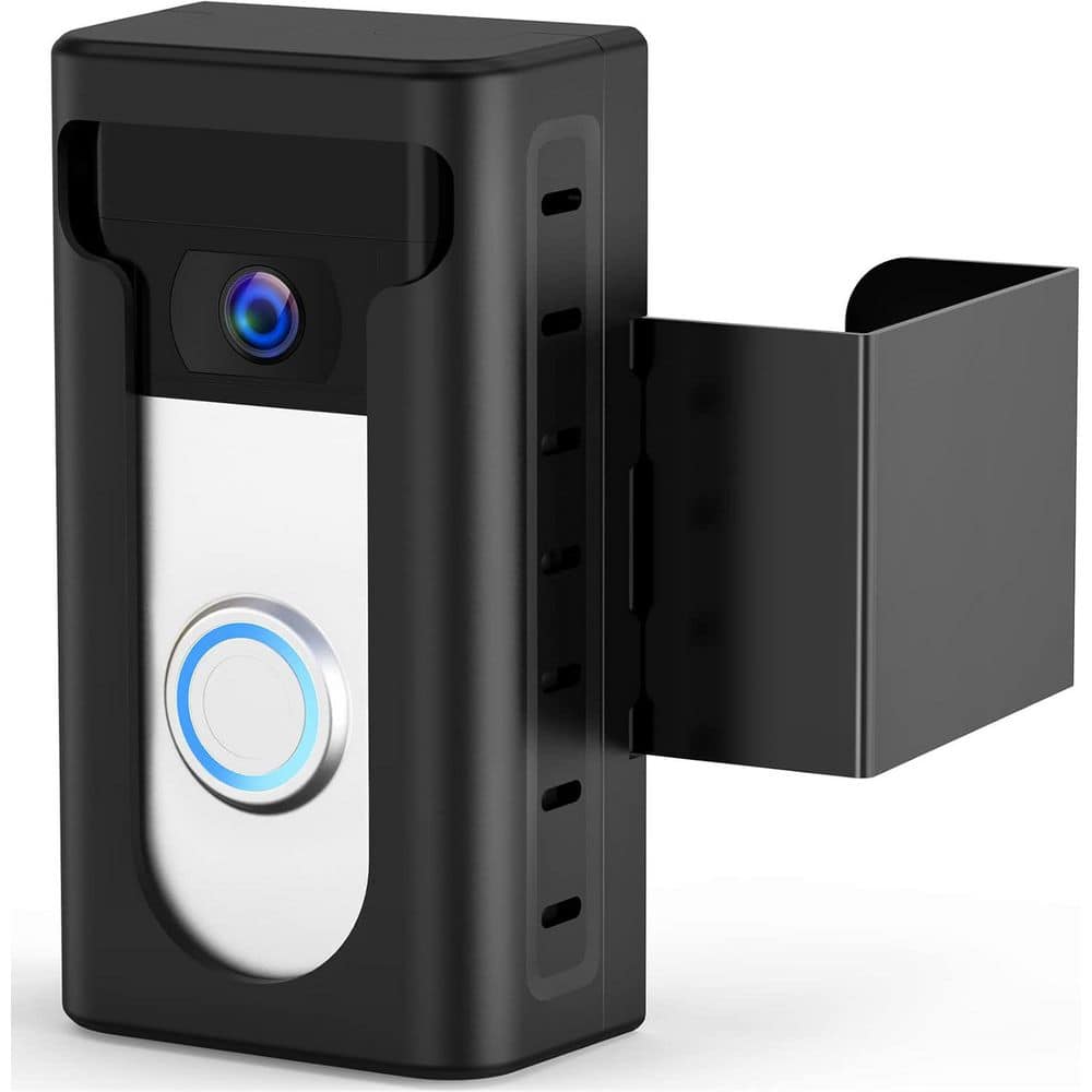 Anti-Theft Video Doorbell Mount for Wireless Doorbells, No-Drill Bracket - Hercitys