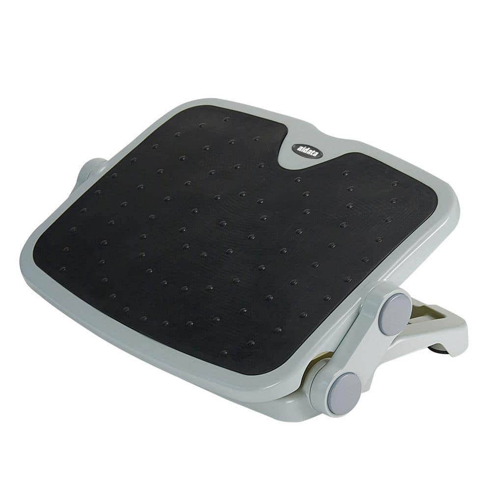 Gray Luxe Comfort Plastic Footrest - Hercitys