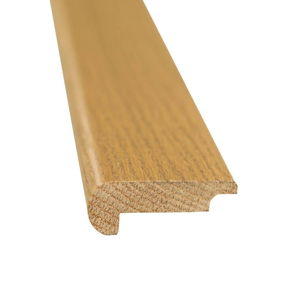 Aurora Gold Oak 0.76 in. T x 2.15 in. W x 78 in. L Luxury Overlapping stairnose Molding  Trim - Hercitys
