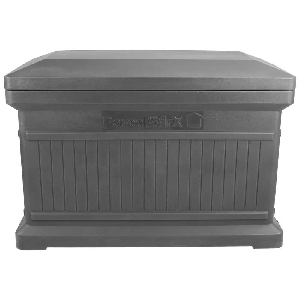 ParcelWirx Graphite Horizontal Package Delivery Box - Hercitys