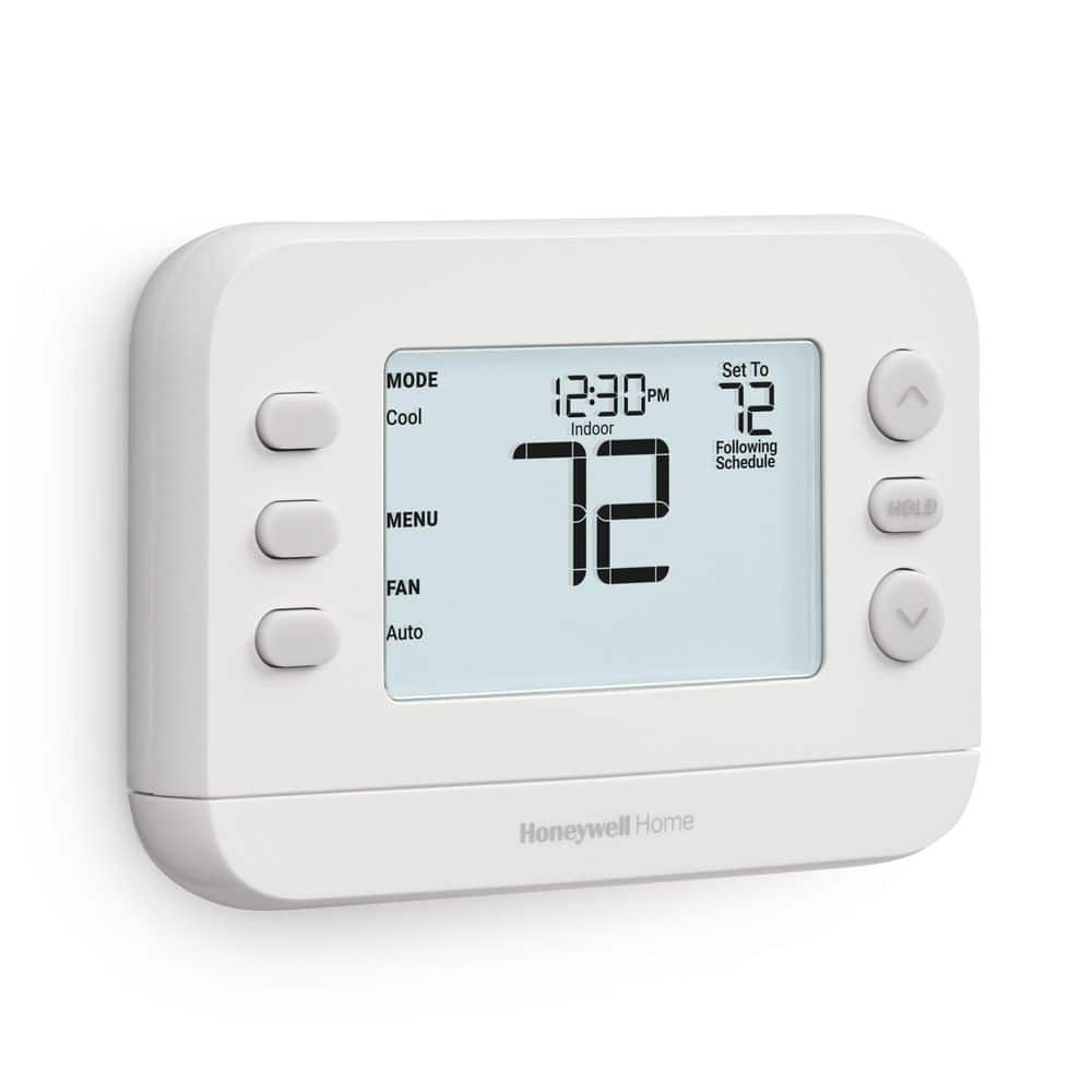 X2P Programmable Thermostat, Single-Stage, 1-Heat/1-Cool, 5-2 Day Schedule - Hercitys