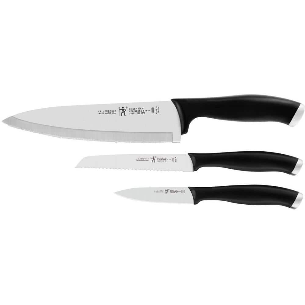 Silvercap 3-Piece Starter Knife Set - Hercitys