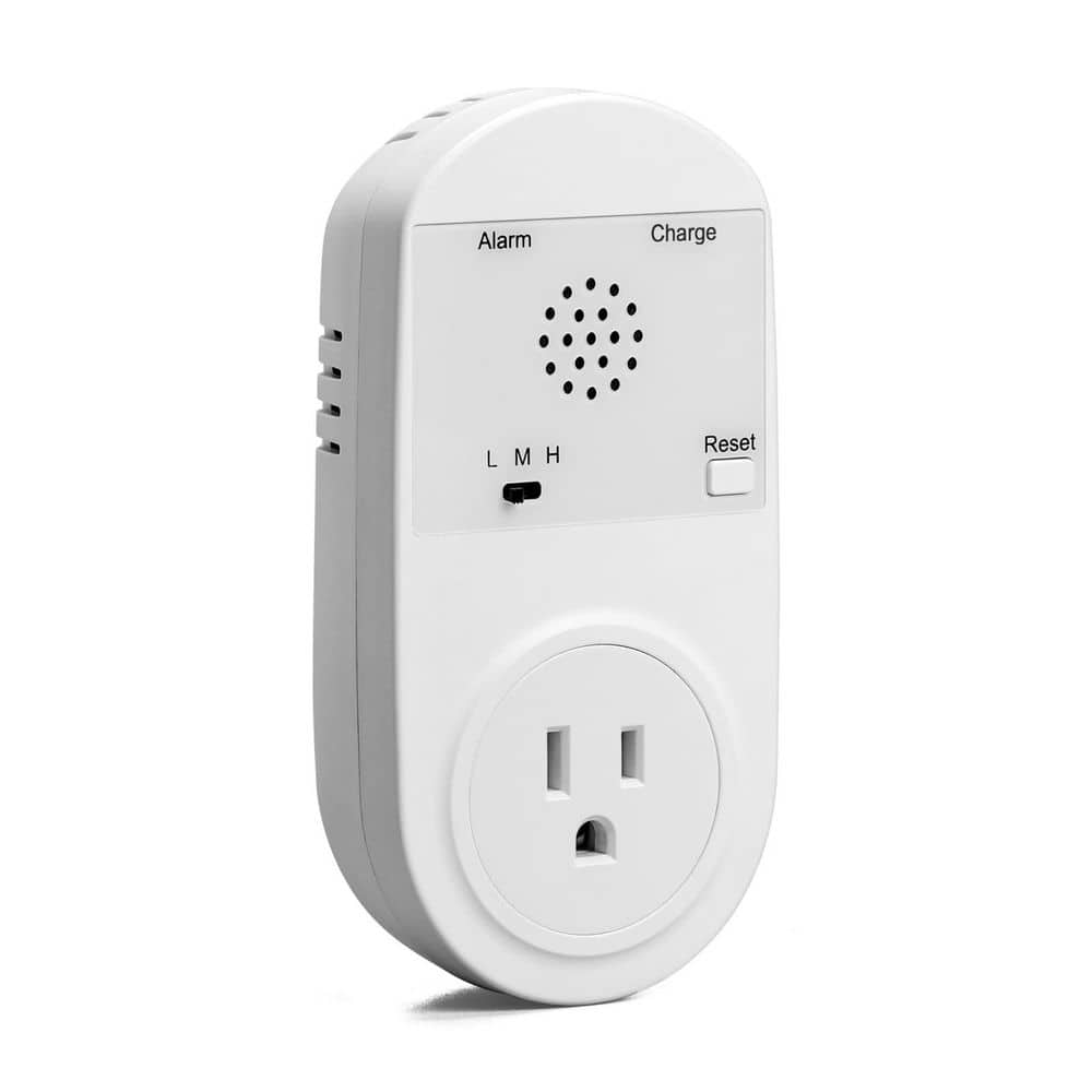 Power Failure Alarm with LED Lights 80-120dB Adjustable Volume Indoor for Appliances Monitoring - Hercitys