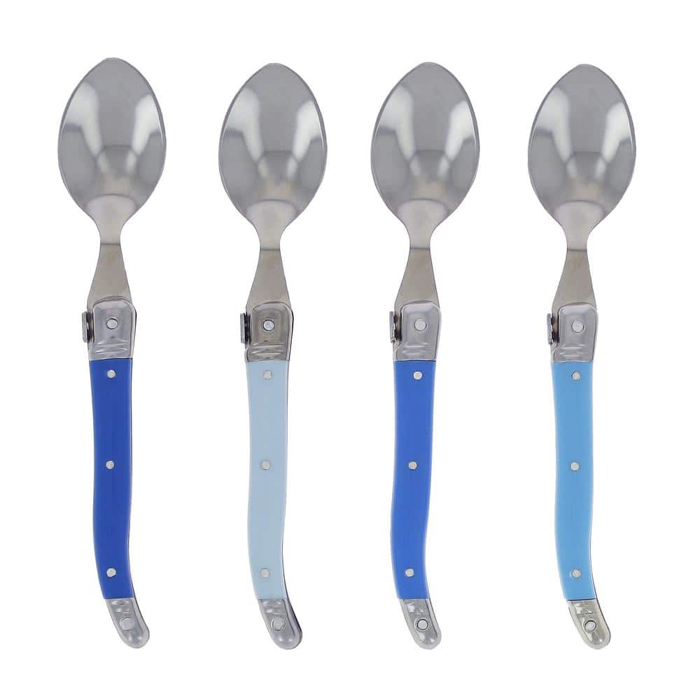 Laguiole Shades of Blue Coffee Spoons (Set of 4) - Hercitys