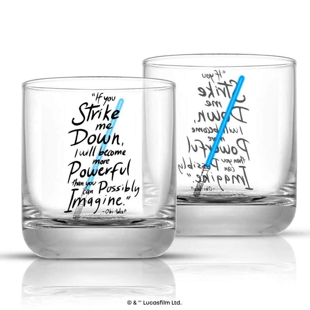 Star Wars-Lightsaber Drinking Glasses, 10 oz. (Set of 6) - Hercitys