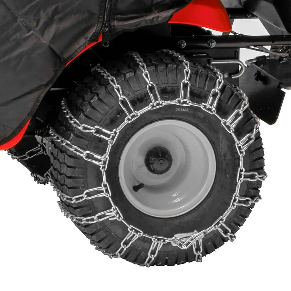 Tractor Tire Chains for 22 in. x 9.5 in. Wheels (Set of 2) - Hercitys