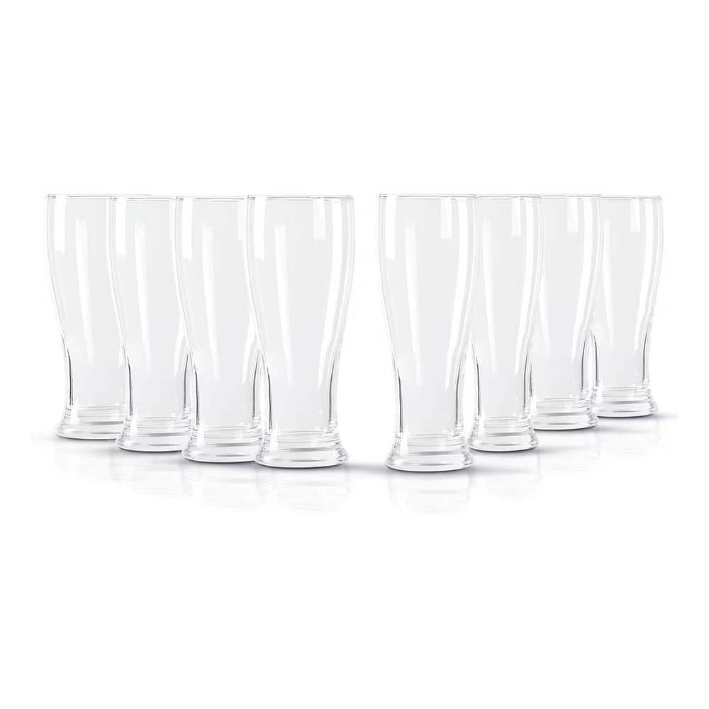 Callum 8-Piece 15.6 oz. Tall Pub Glass Set in Clear - Hercitys