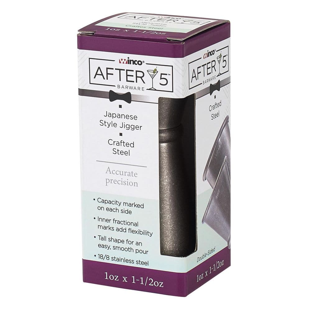 After 5 Stainless Steel Finish Jigger - Hercitys